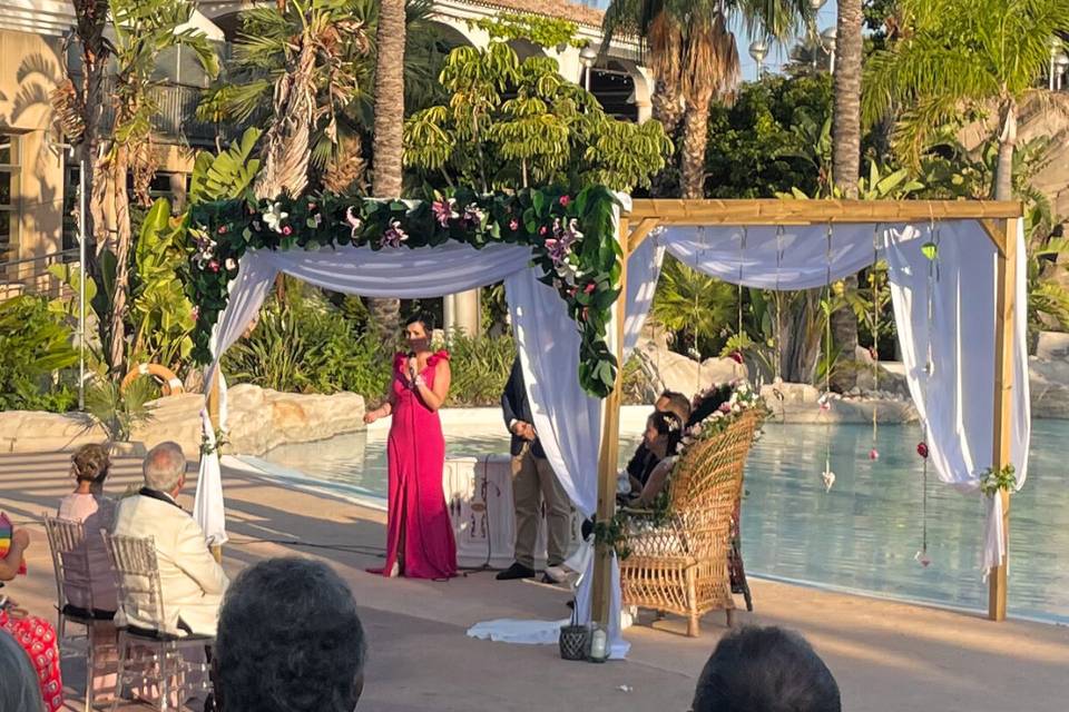 Ceremonia piscina