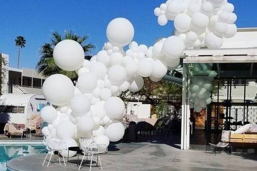 Decoraciones en Picinas con Gl
