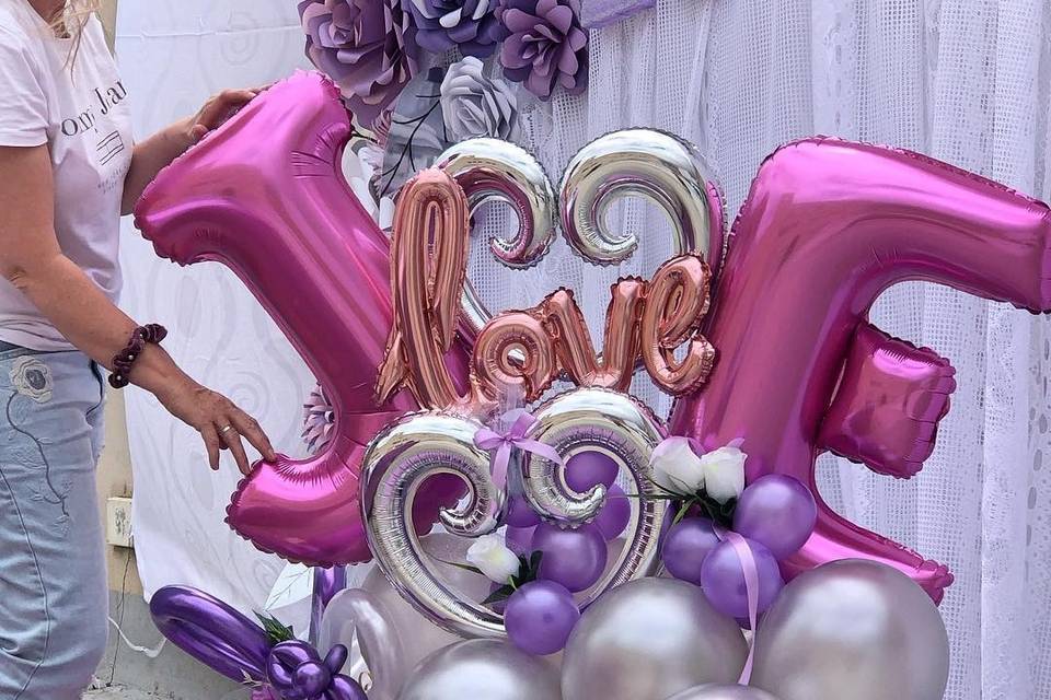 Bouquets de globos