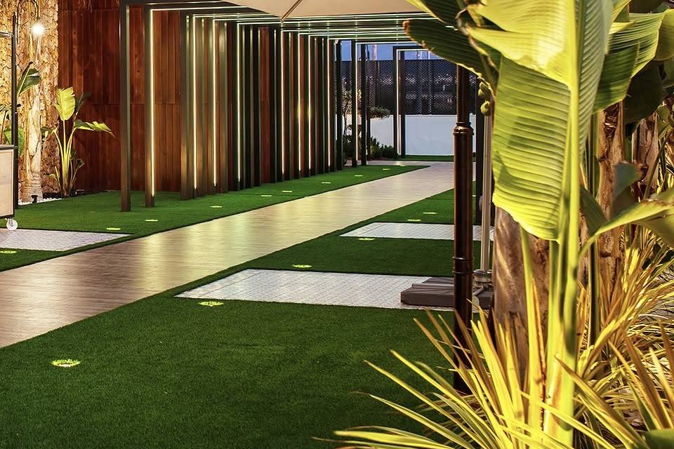 Entrada jardin