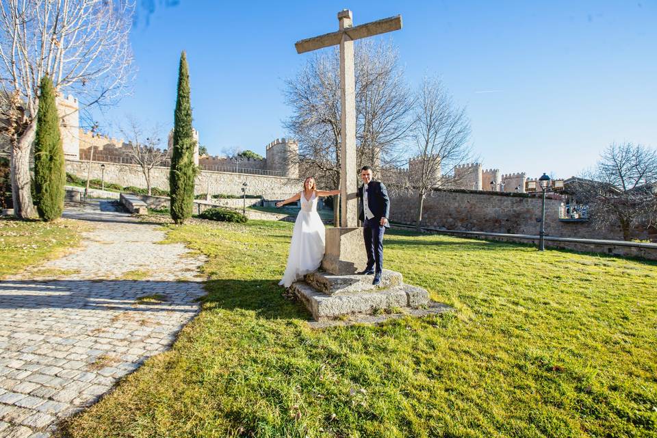 Postboda en navidad