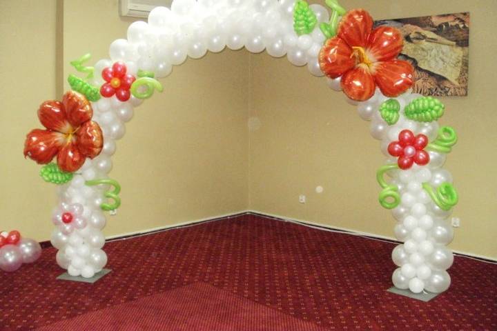 Arco  de boda globos