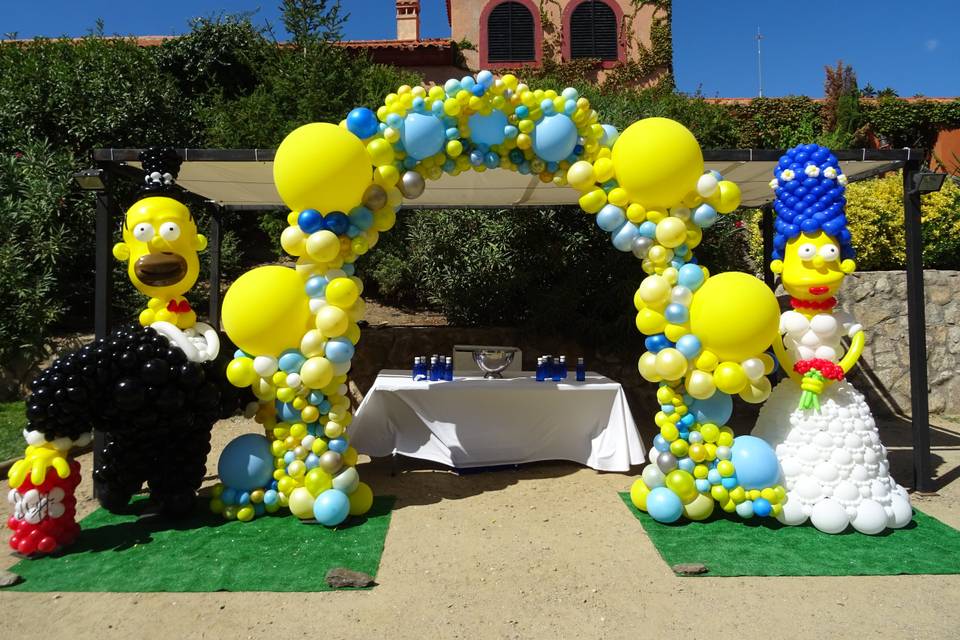 Photocall boda