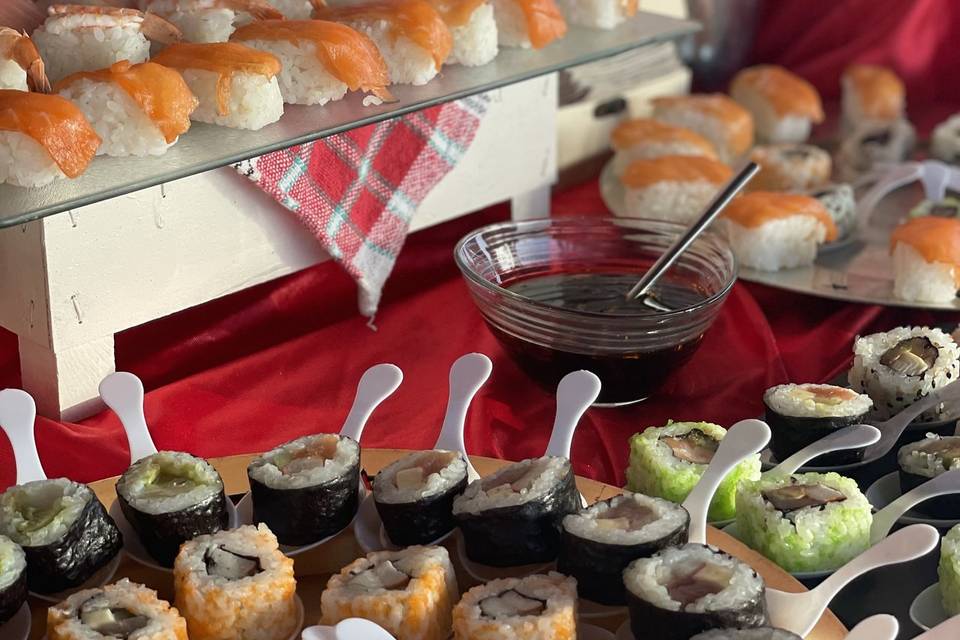 Buffet sushi