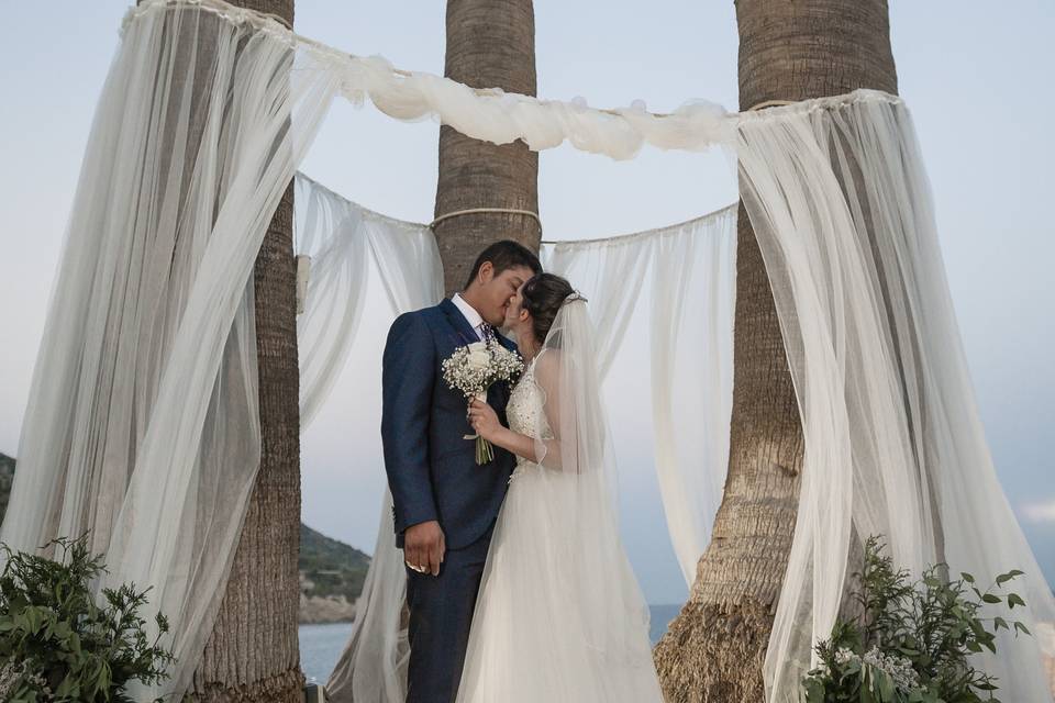 Ceremonia en la playa