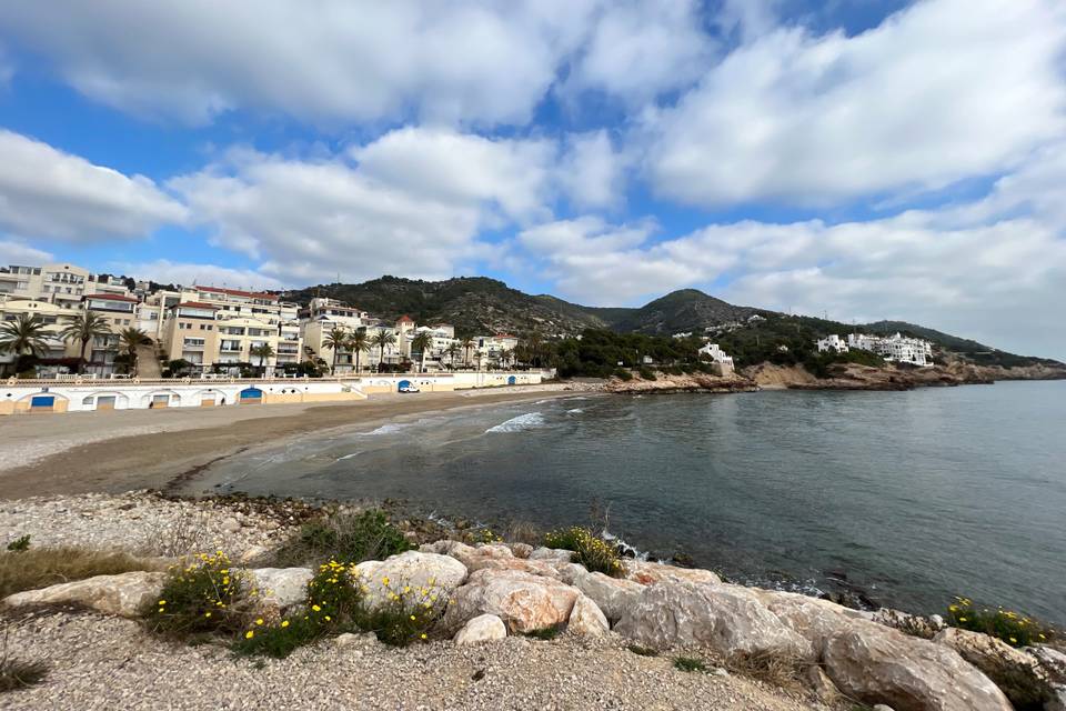 Vista Cala desde Hotel