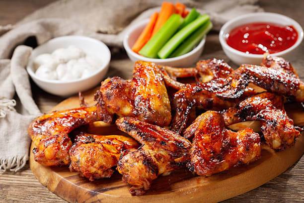 Alitas salsa Hot wings