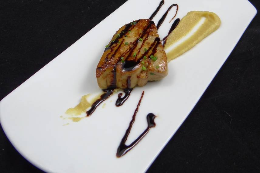 Foie plancha