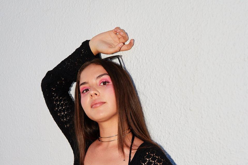 Maquillaje colorido