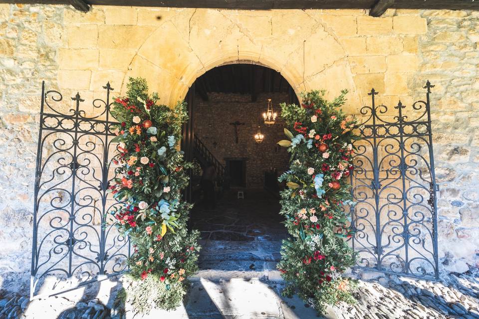 Entrada de la iglesia