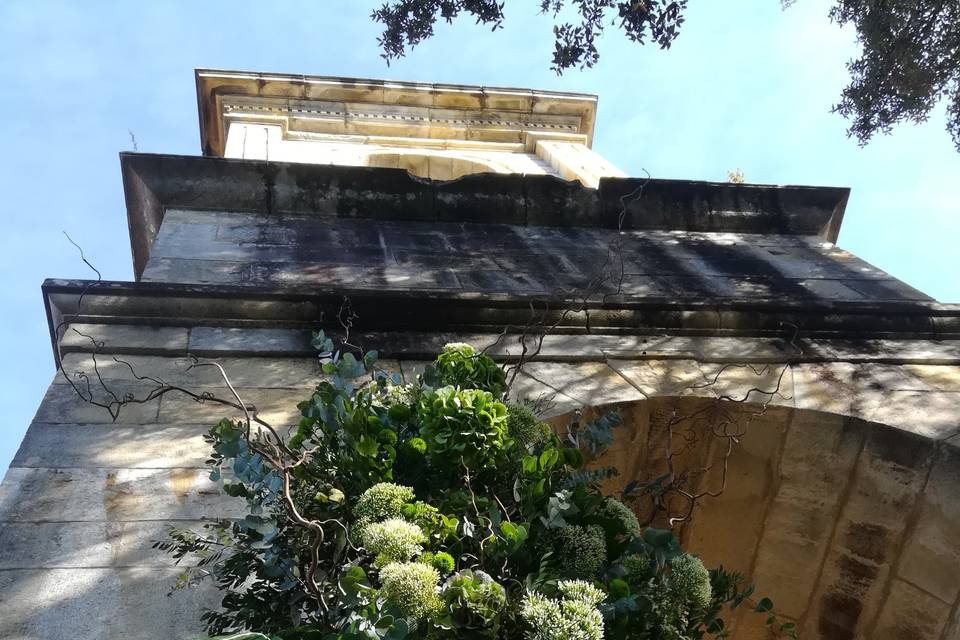 Entrada de la iglesia