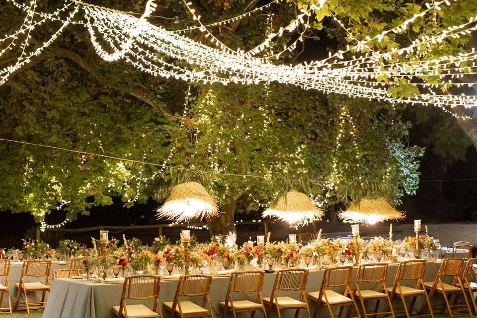 Celebración exterior. H. Xenís