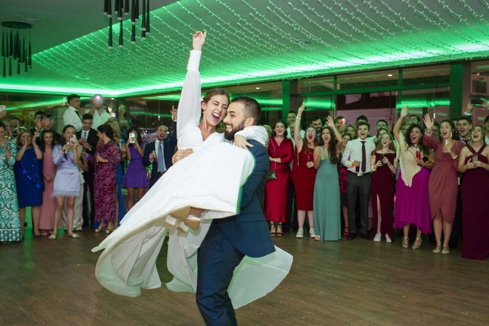 Baile novios reales