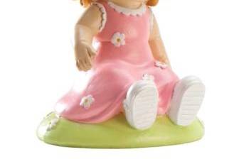 Figura tarta bautizo niña