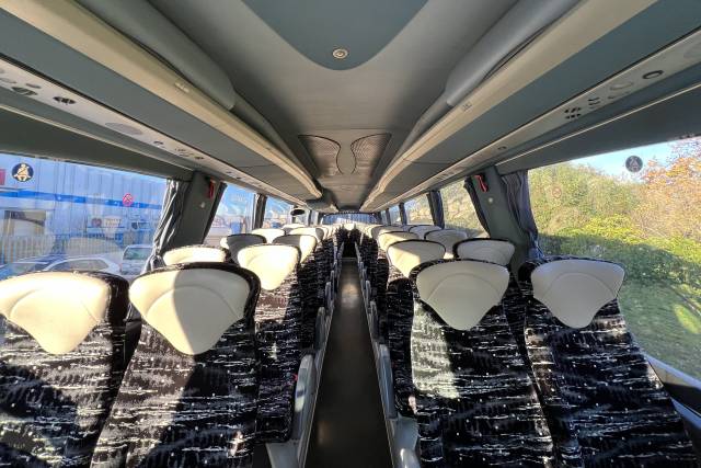 Interior del bus