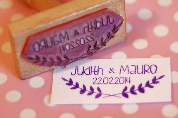 Sellos personalizados bodas