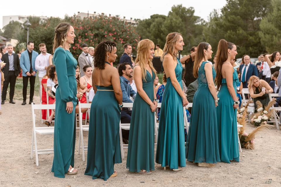 Ceremonia en el jardín