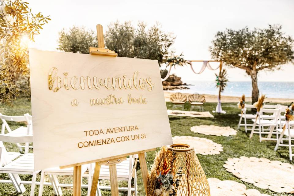 Ceremonia en el Jardín