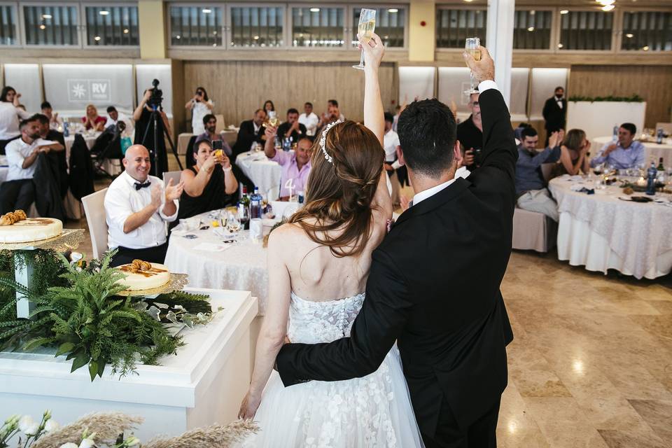 Banquete en salón