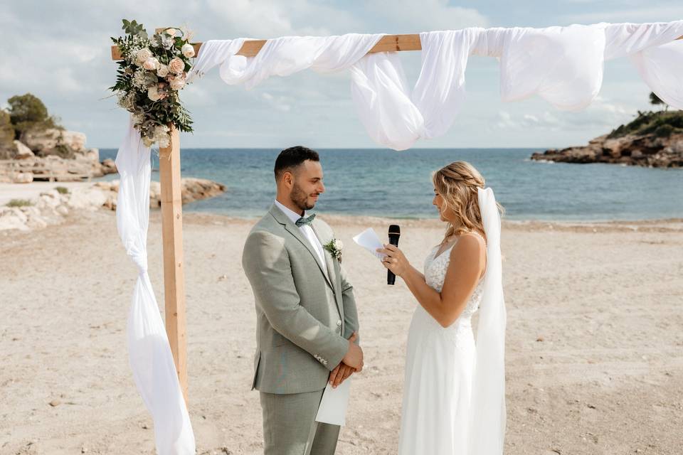 Ceremonia en la Playa