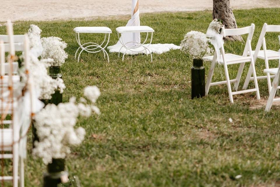 Ceremonia en el Jardín