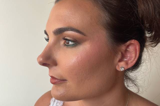 Maquillaje de la hermana del novio