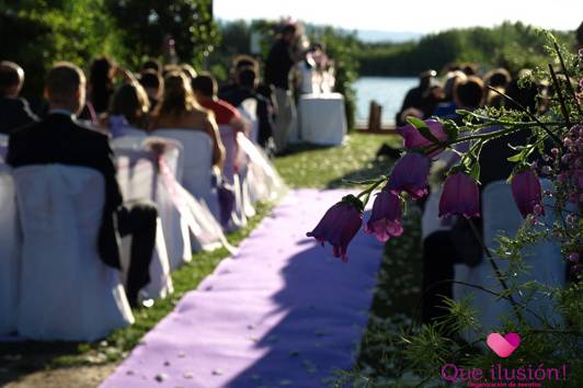 Decoración boda civil