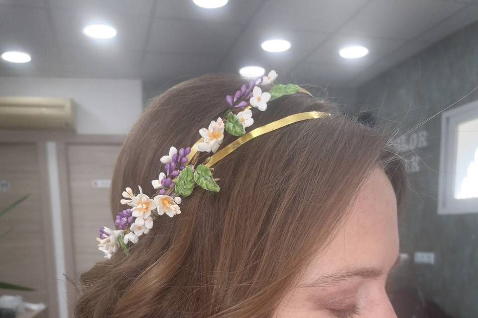 Maquillaje y peinado