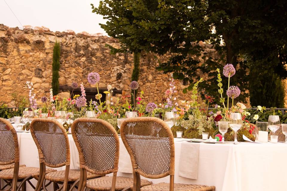 Cena en Patio de Tilos