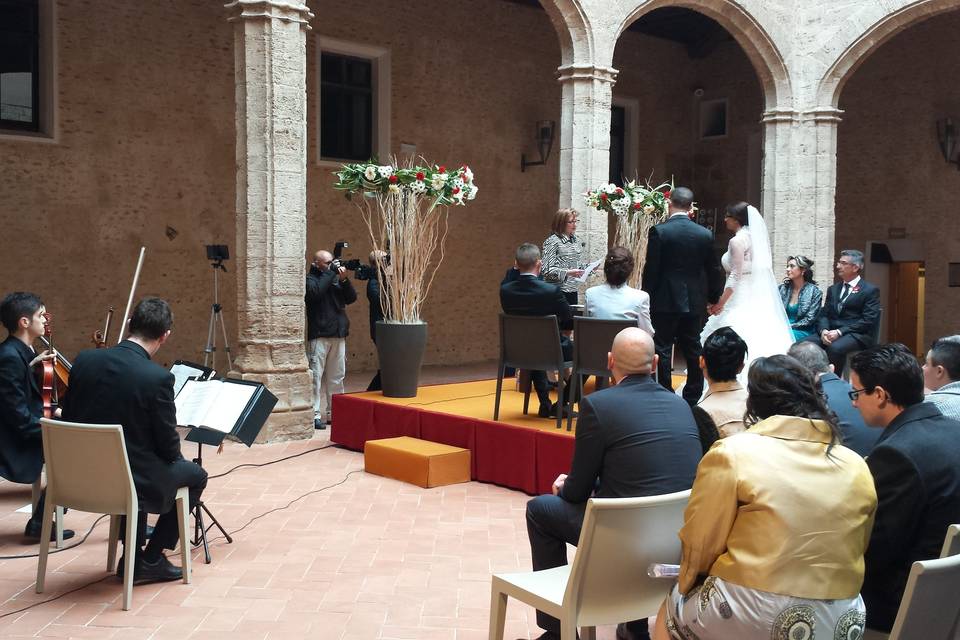 Boda en el Castillo de Alaquas