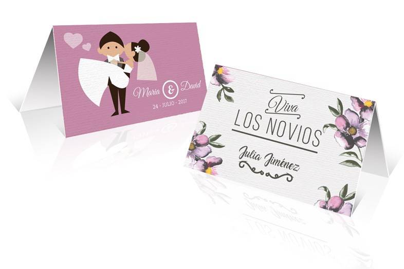 Nombres invitados para la mesa