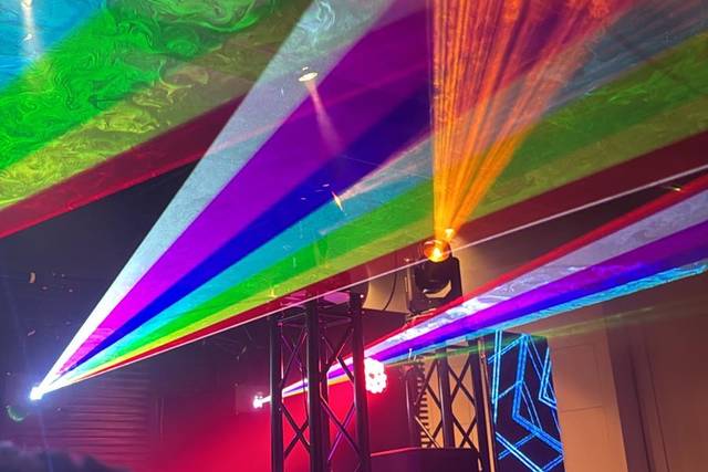 CABINA DJ PRO LÁSER SHOW