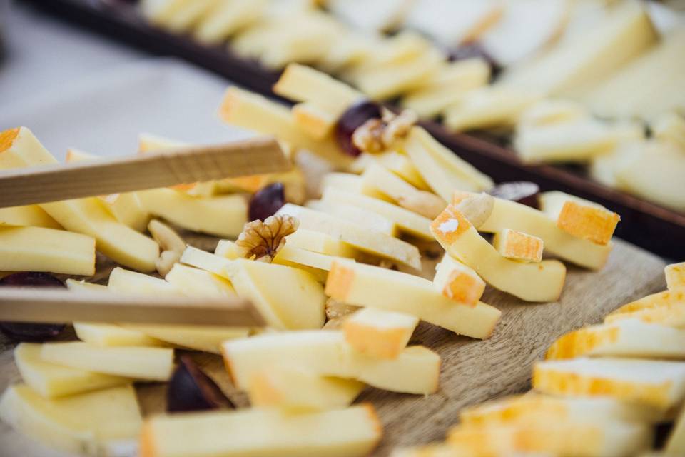 Tosta danesa de semilla calabaza con brandada de bacalao