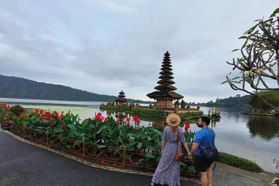 Pura Ulun Danu Bratan: Paseo junto al Lago Bratan, Bali