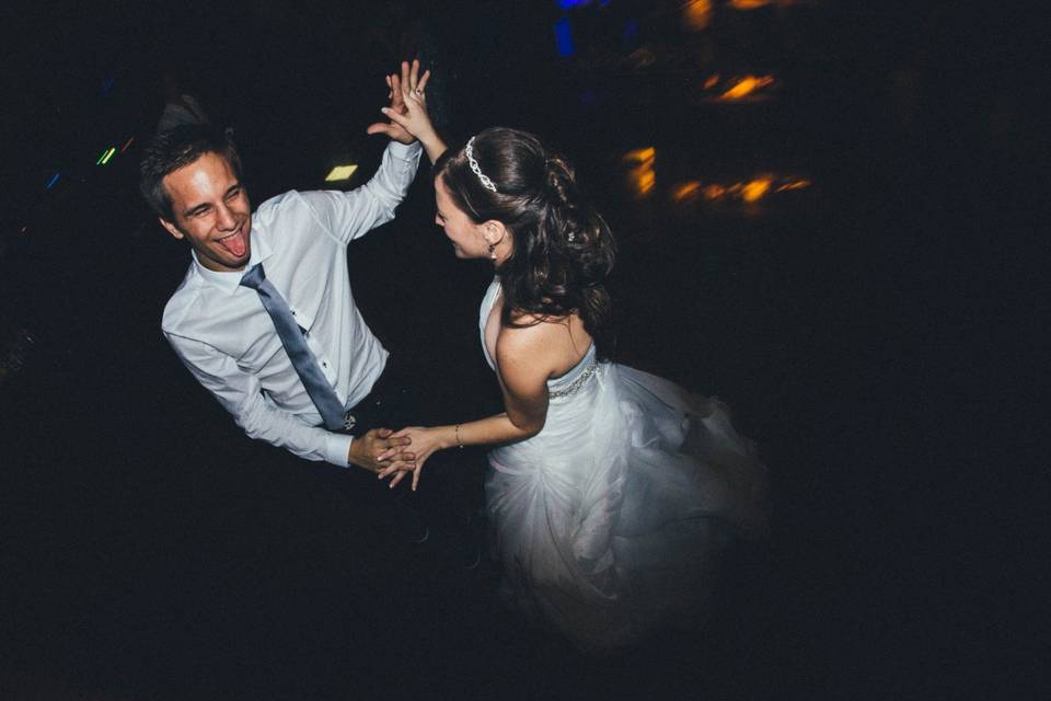 Fiesta tras la boda