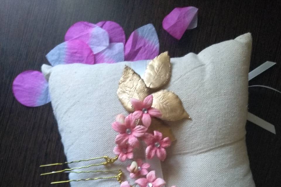 Horquilla flor de cerezo