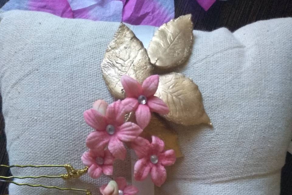 Horquilla flor de cerezo