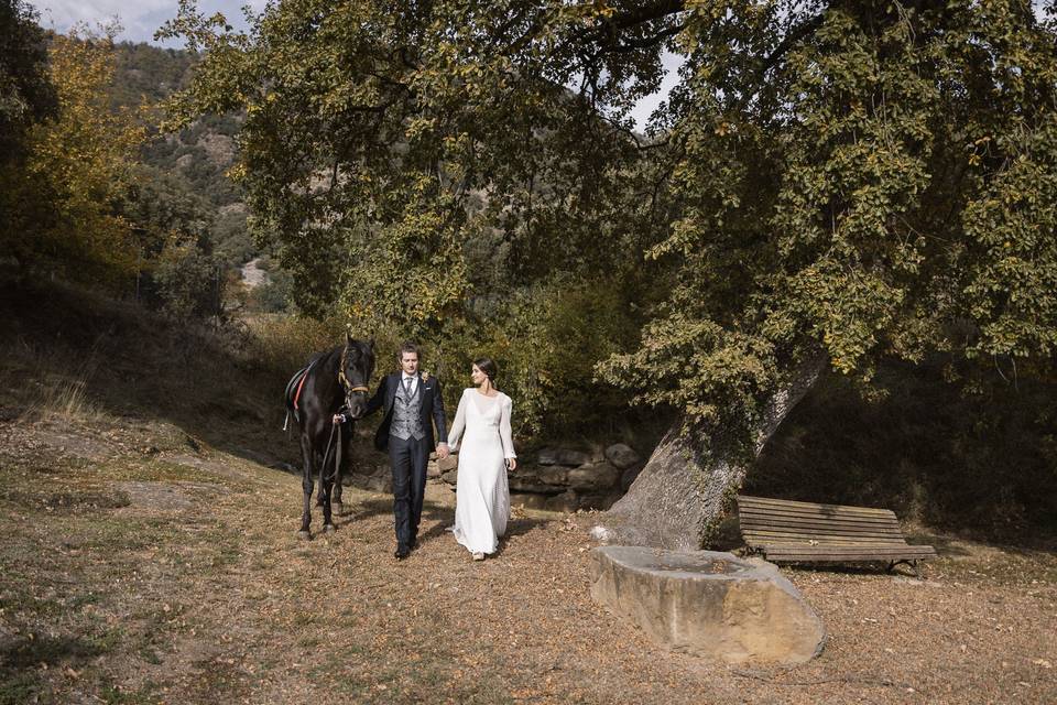 Opción de ceremonia en lago y jardines