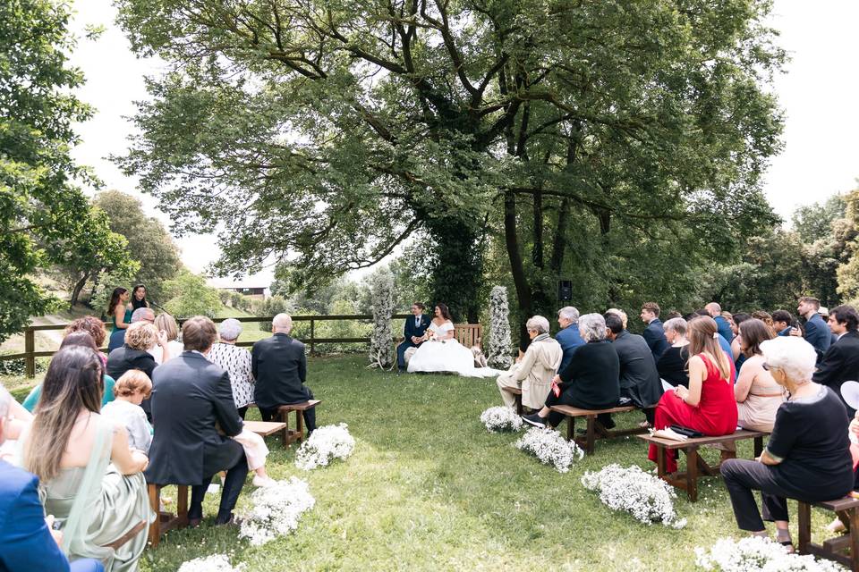 Opción ceremonia jardines