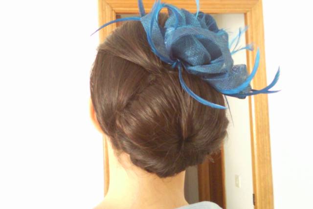 Recogido invitada boda