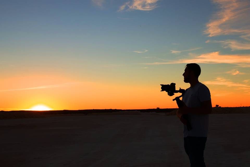 Atardecer en el trabajo