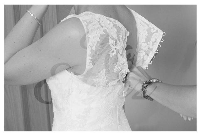Preparando a la novia