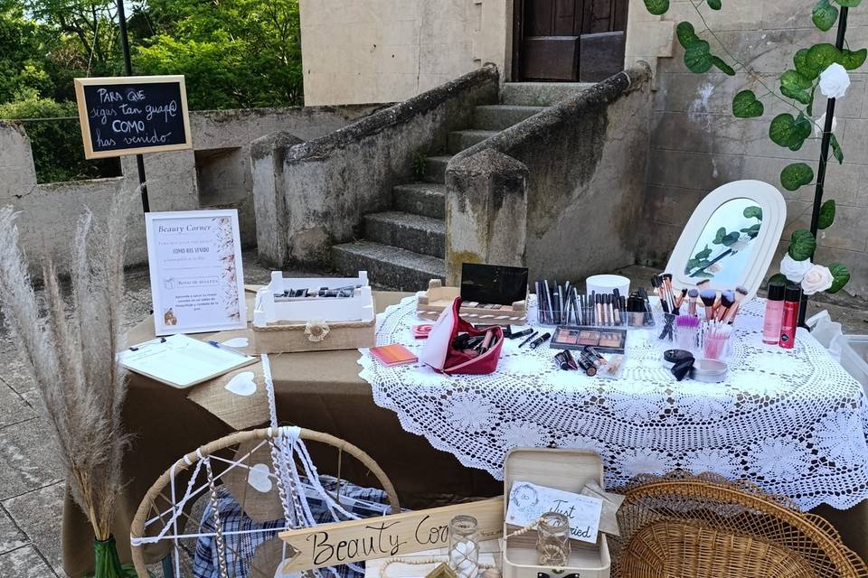 Beauty corner