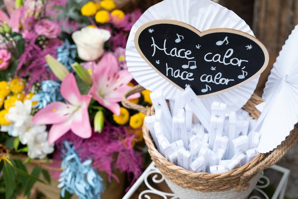 Detalles boda verano