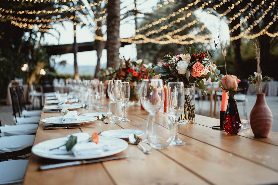 Decoración de boda