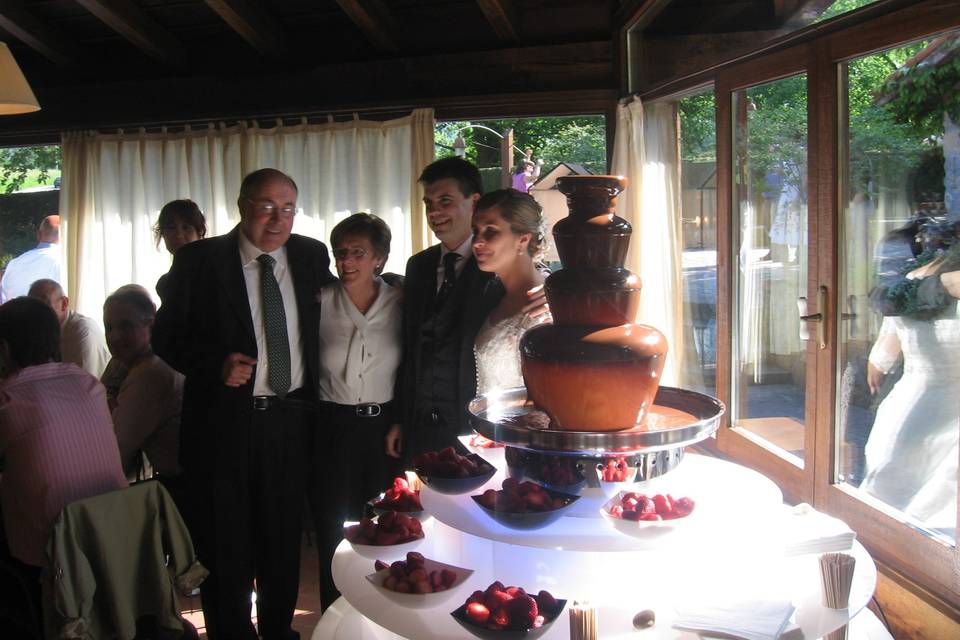 Donosti Fondue-Fuentes de Chocolate.