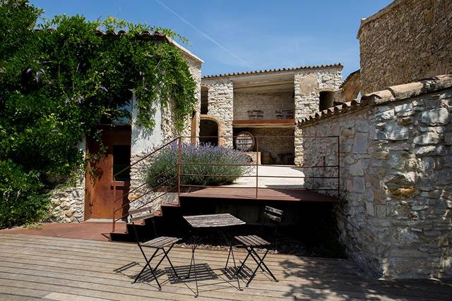 Patio interior Masia sXVIII