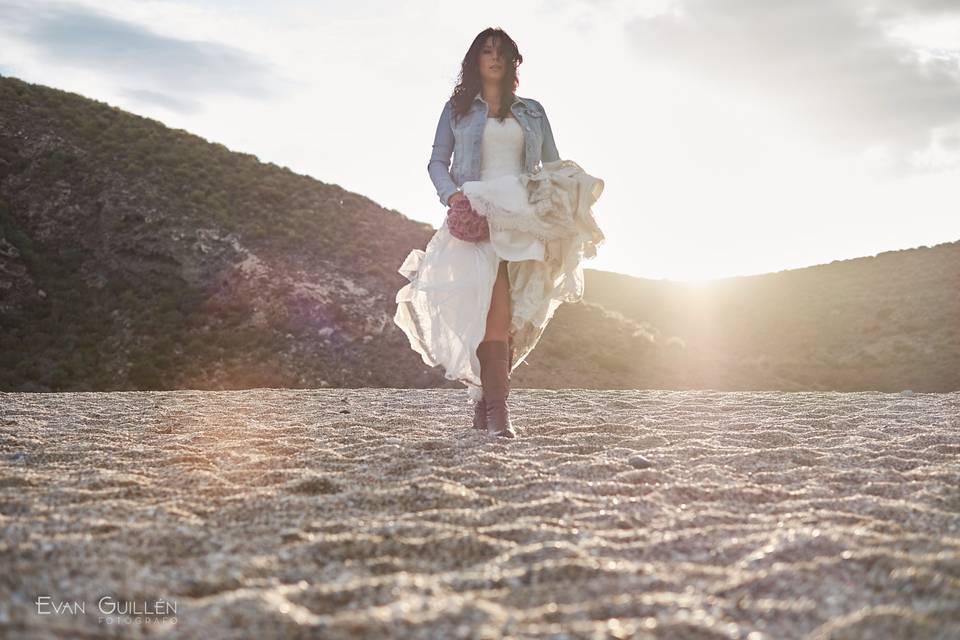 Fotos de boda en Calblanque