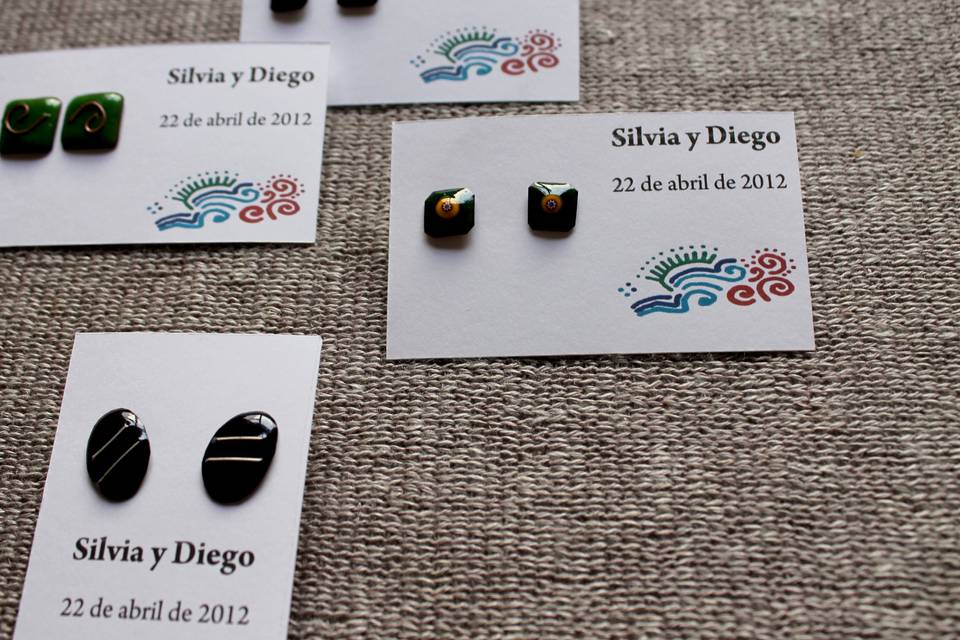 Pendientes surtidos boda