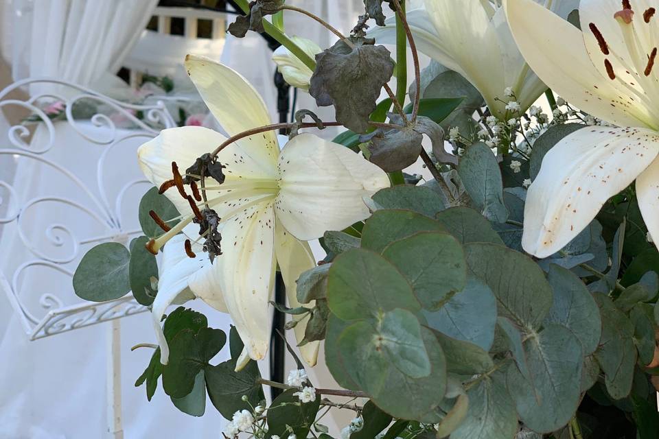 Decoración de la ceremonia